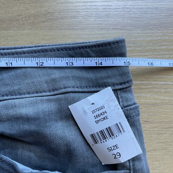 NWT Warp + Weft ORD Chicago Straight Fit Jeans Men's 29x34 Gray Denim Charcoal - Picture 7 of 8